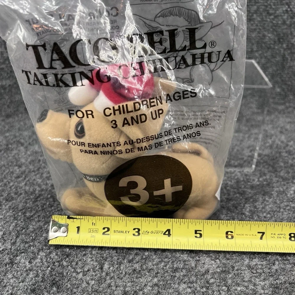 New Sealed Taco Bell Talking Chihuahua Dog 